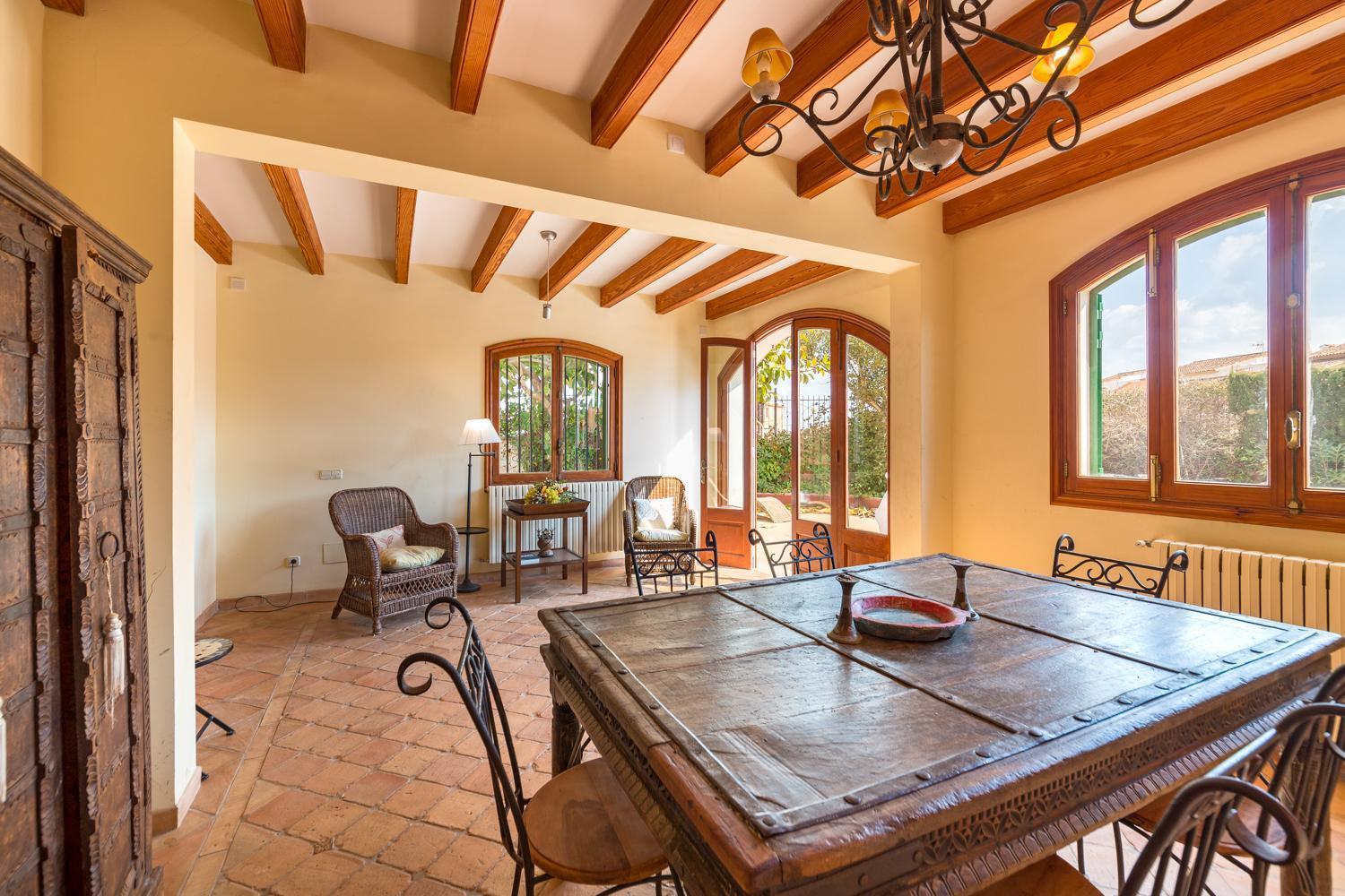 Mallorca Finca Haus Mit Pool Direkt Am Meer Es Trenc, Bootstour Moeglich Sa Rapita Exterior photo