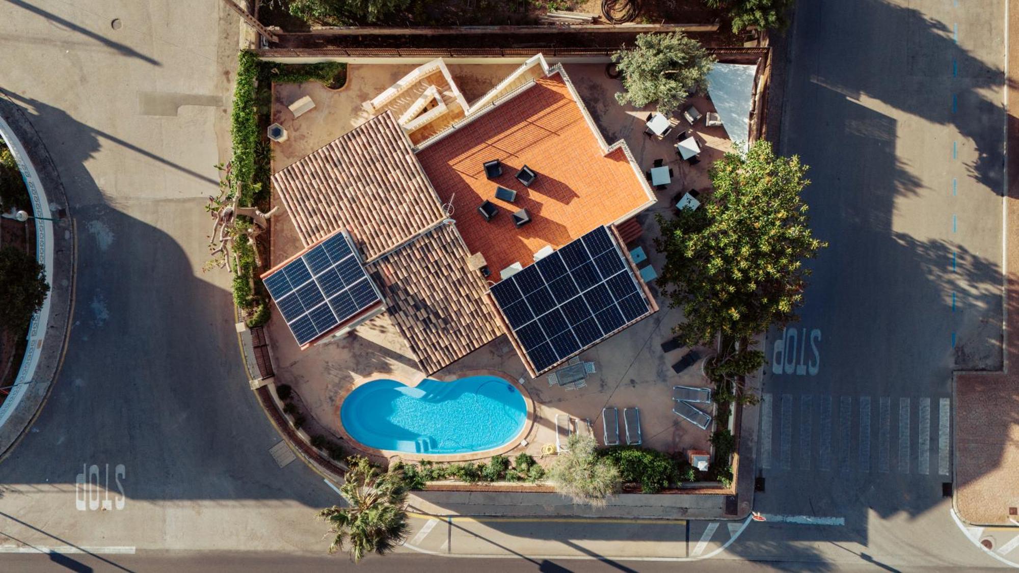 Mallorca Finca Haus Mit Pool Direkt Am Meer Es Trenc, Bootstour Moeglich Sa Rapita Exterior photo