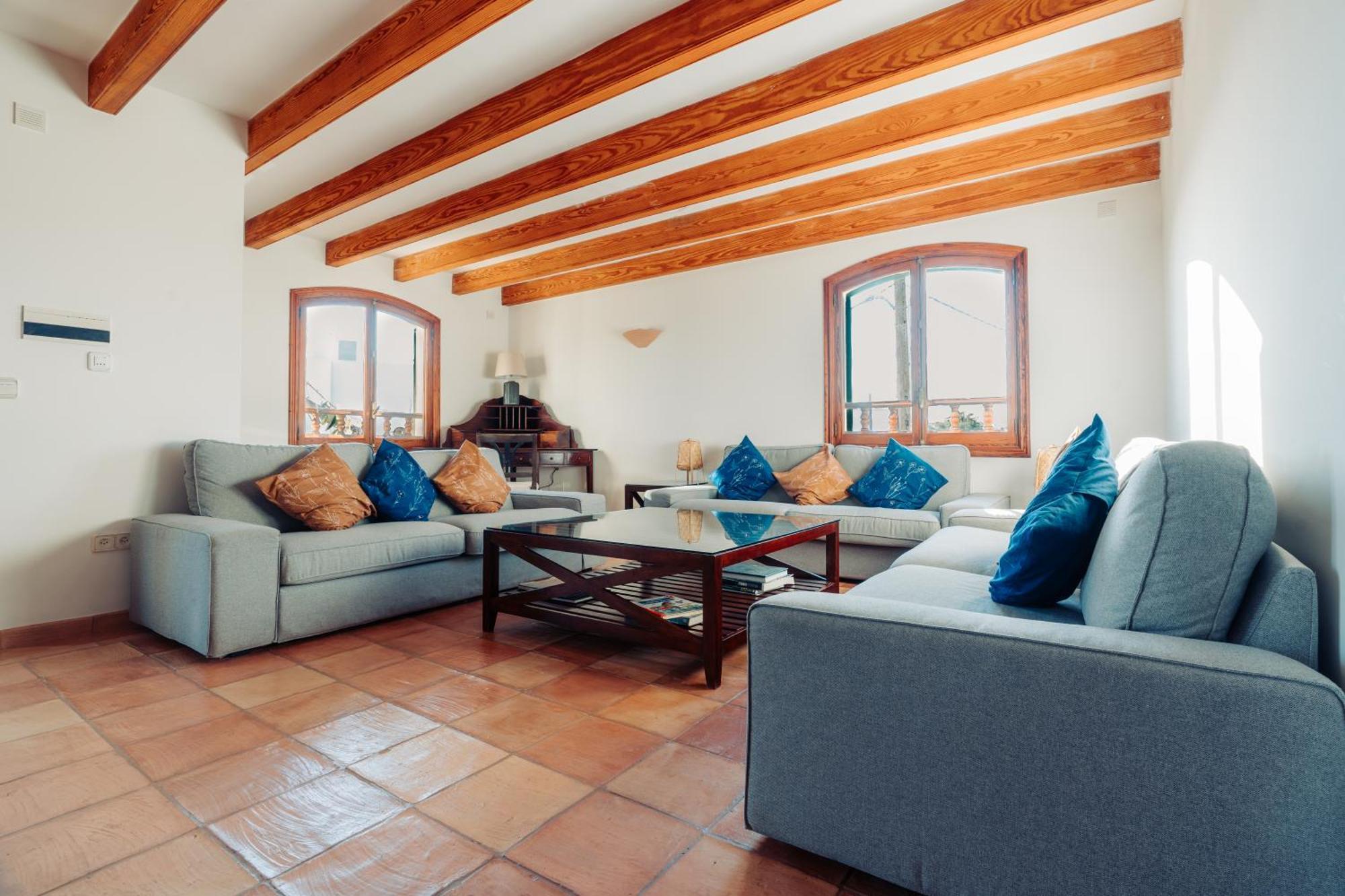 Mallorca Finca Haus Mit Pool Direkt Am Meer Es Trenc, Bootstour Moeglich Sa Rapita Exterior photo